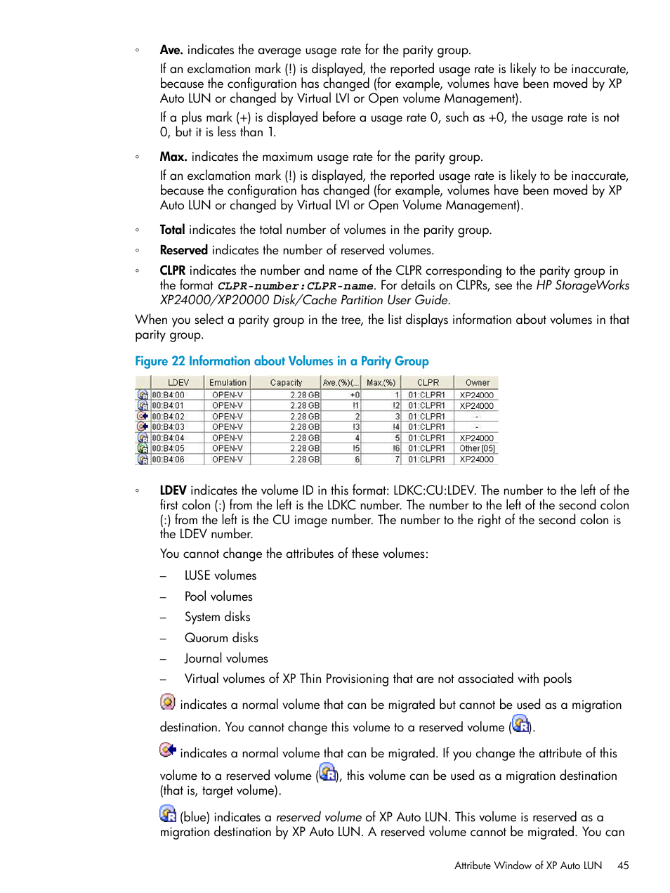 HP StorageWorks XP Remote Web Console Software User Manual | Page 45 / 80