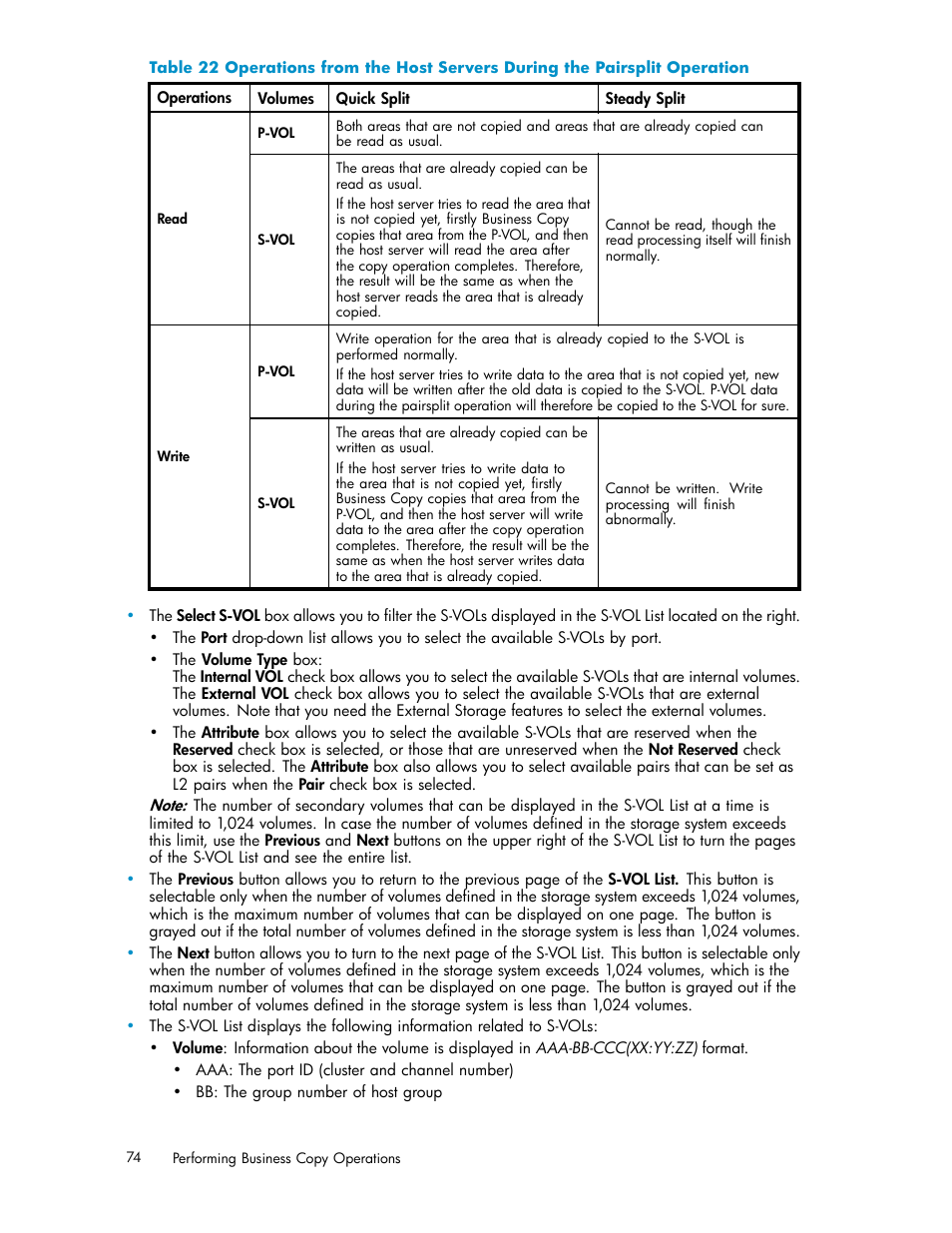 HP StorageWorks XP Remote Web Console Software User Manual | Page 74 / 96