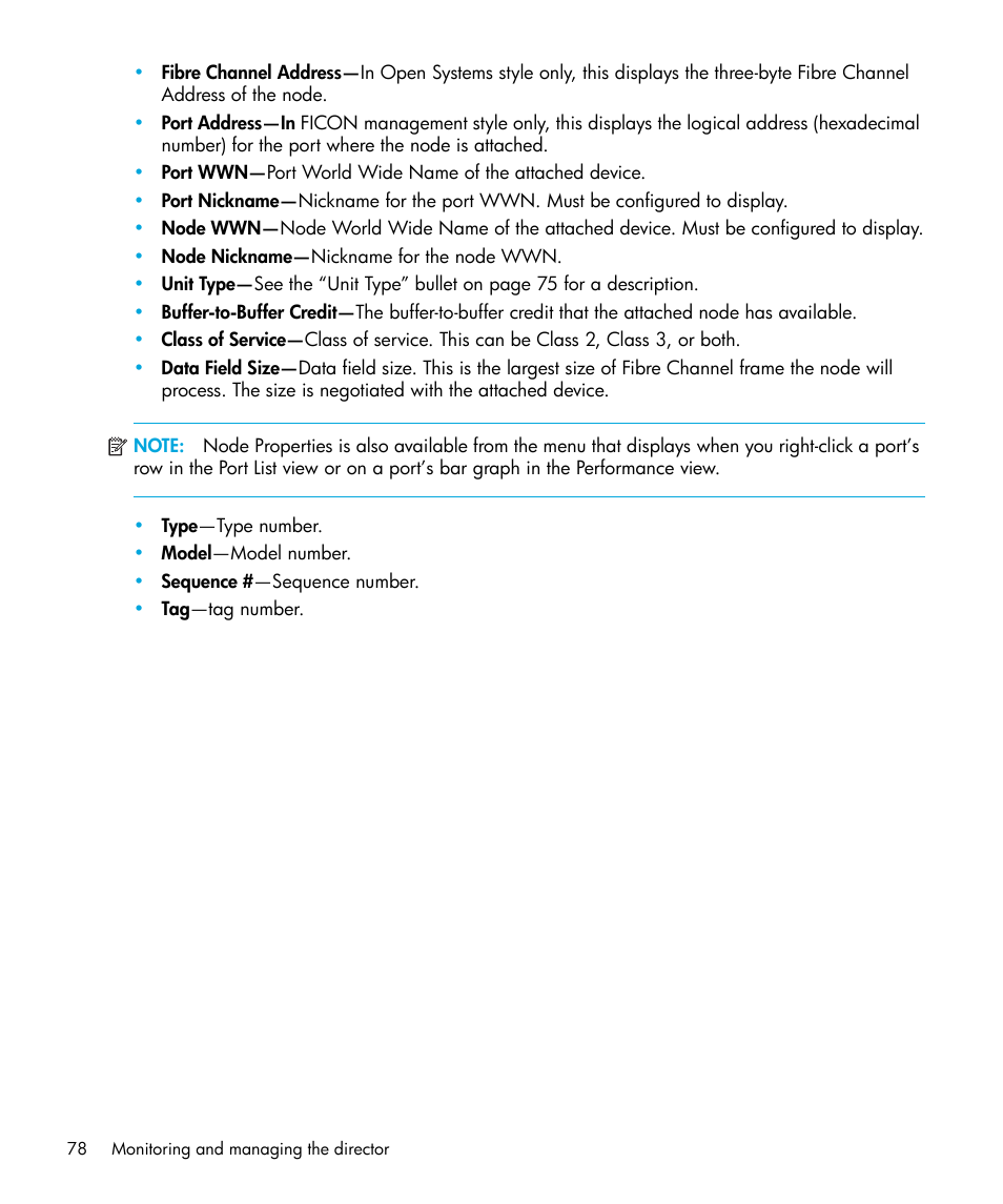 HP StorageWorks 2.64 Director Switch User Manual | Page 78 / 216