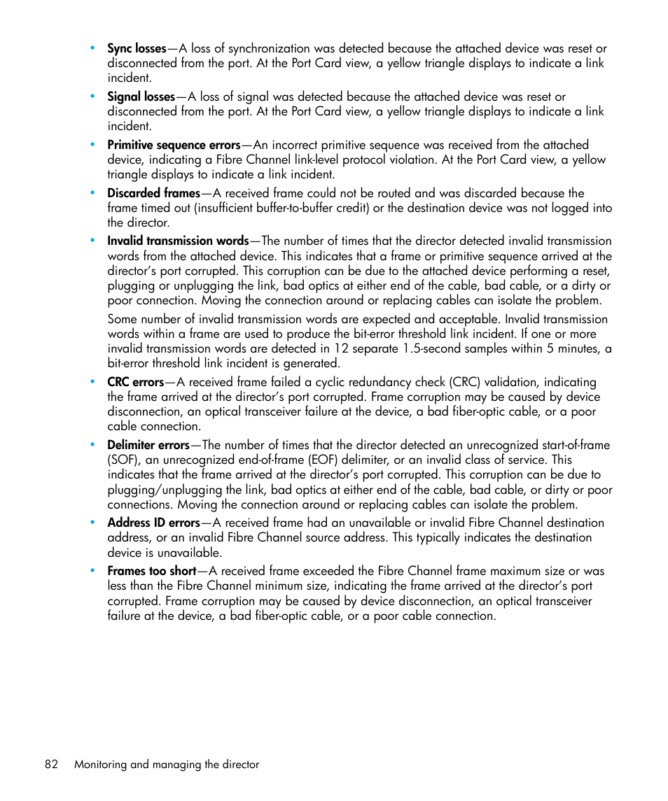 HP StorageWorks 2.64 Director Switch User Manual | Page 82 / 216