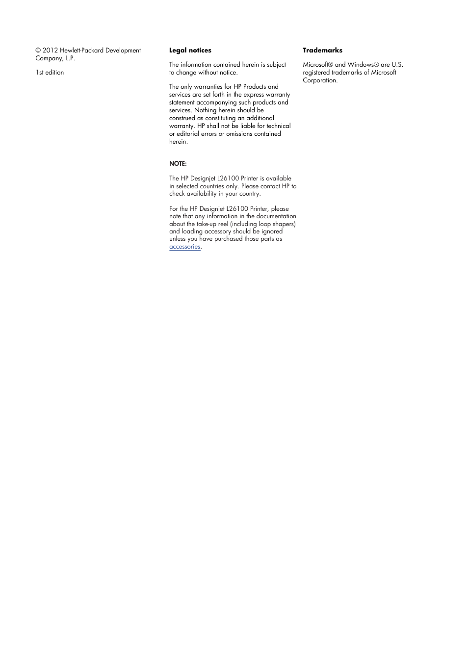 HP Latex 210 Printer User Manual | Page 2 / 95