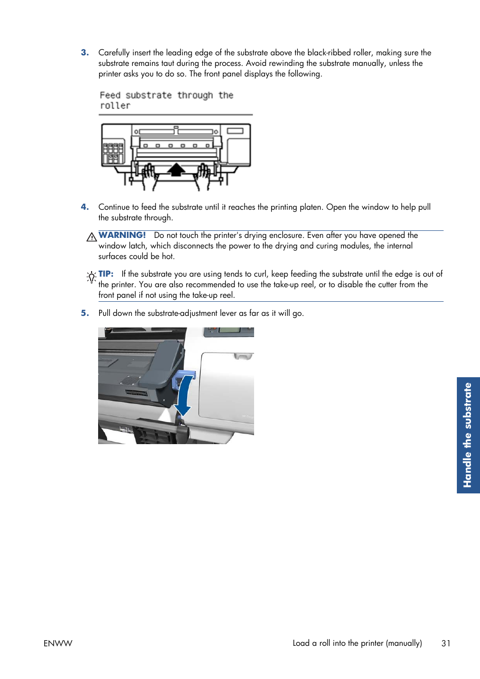 HP Latex 210 Printer User Manual | Page 35 / 95