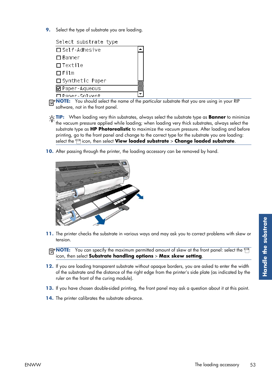 HP Latex 210 Printer User Manual | Page 57 / 95