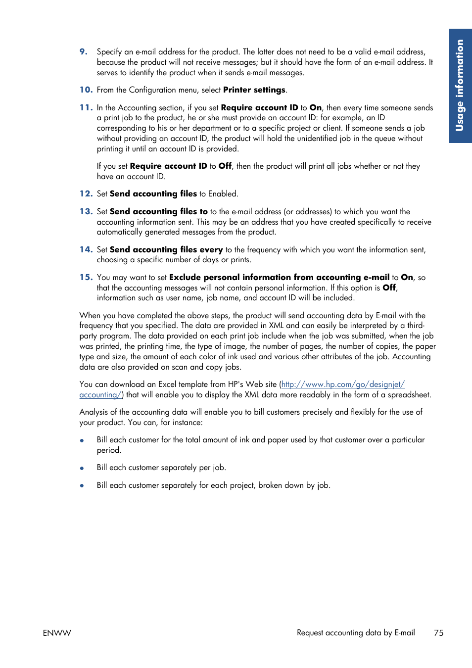 HP Latex 210 Printer User Manual | Page 79 / 95