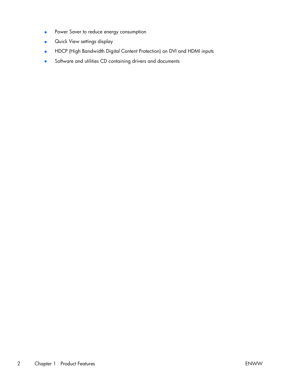 HP x2301 23-inch Diagonal Micro Thin LED Monitor User Manual | Page 8 / 34