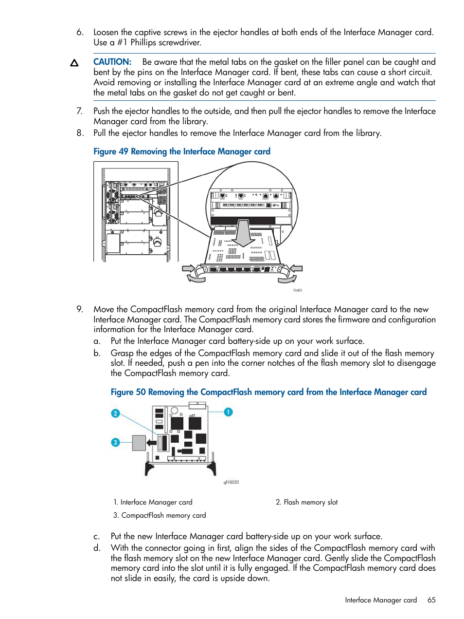 HP EML E-series Tape Libraries User Manual | Page 65 / 112