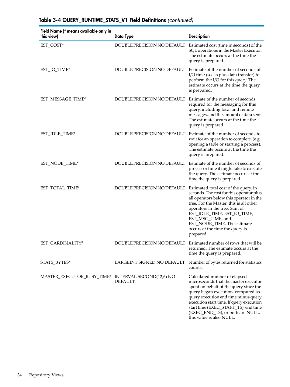 HP Neoview Release 2.4 Software User Manual | Page 34 / 78