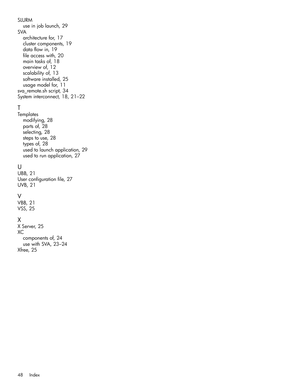 HP Scalable Visualization Array Software User Manual | Page 48 / 48