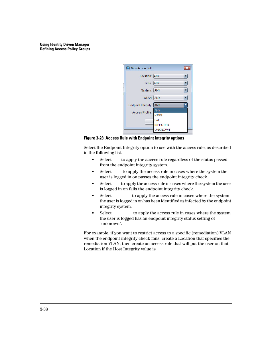 HP Identity Driven Manager Software Series User Manual | Page 106 / 200