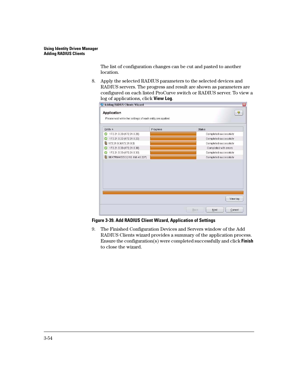 HP Identity Driven Manager Software Series User Manual | Page 122 / 200