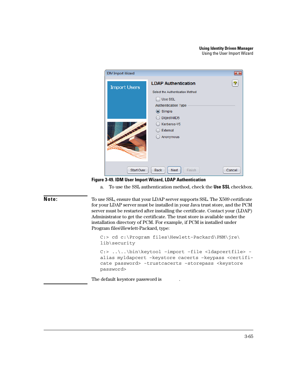 HP Identity Driven Manager Software Series User Manual | Page 133 / 200