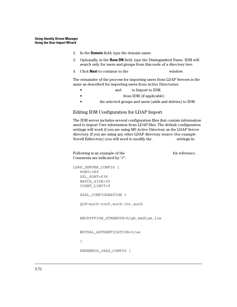 HP Identity Driven Manager Software Series User Manual | Page 140 / 200