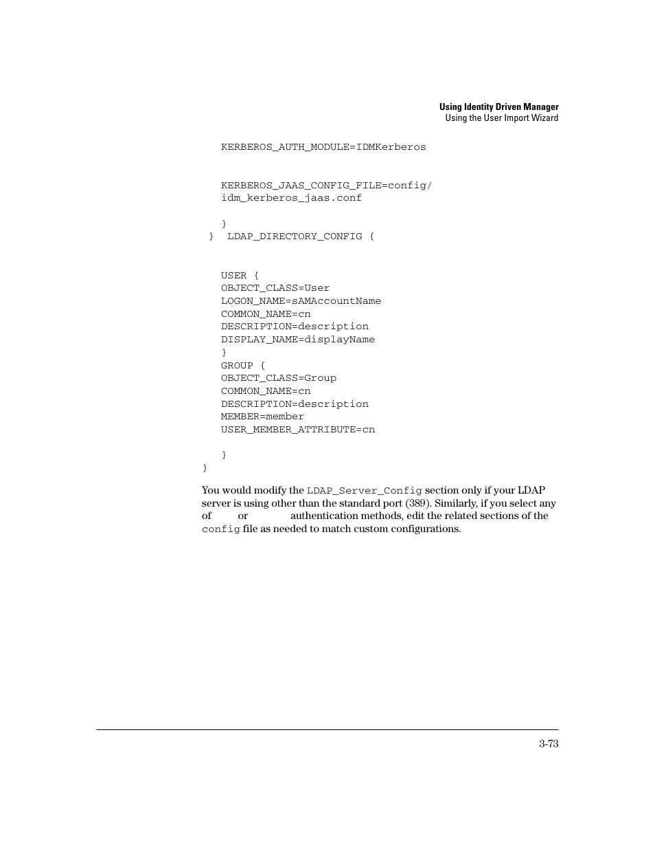 HP Identity Driven Manager Software Series User Manual | Page 141 / 200