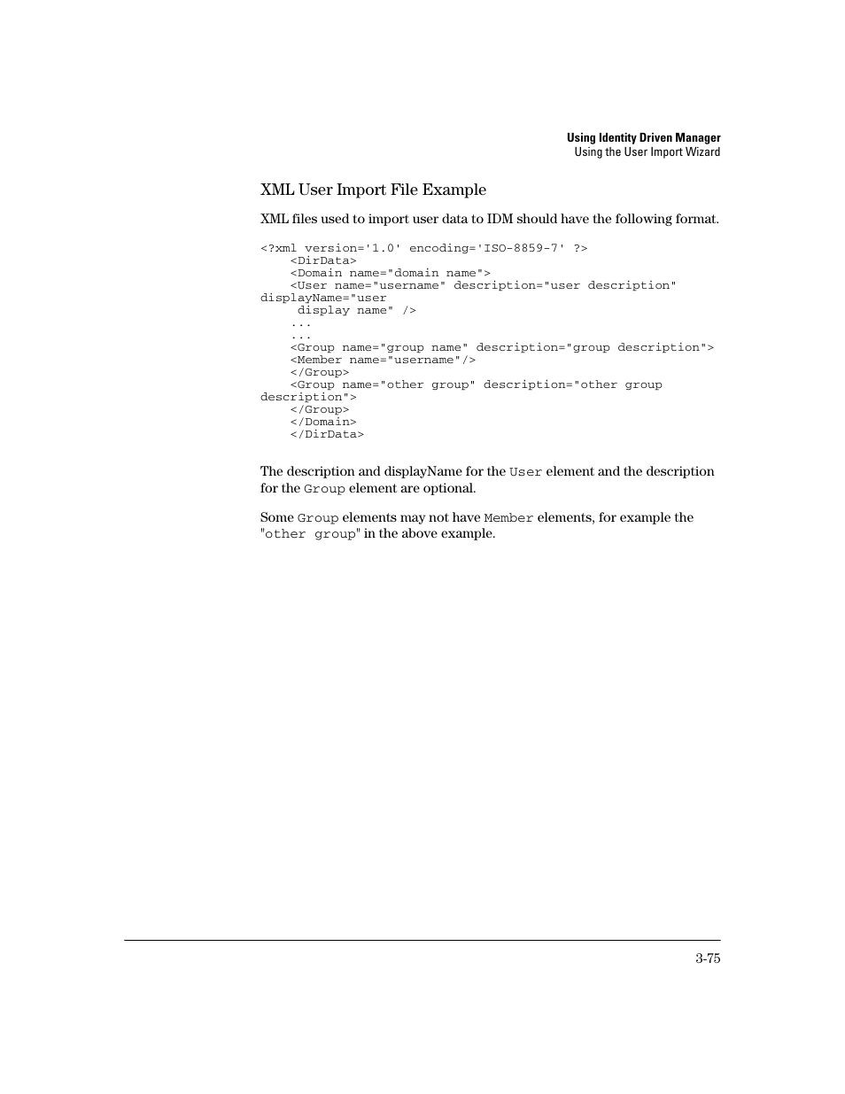 HP Identity Driven Manager Software Series User Manual | Page 143 / 200