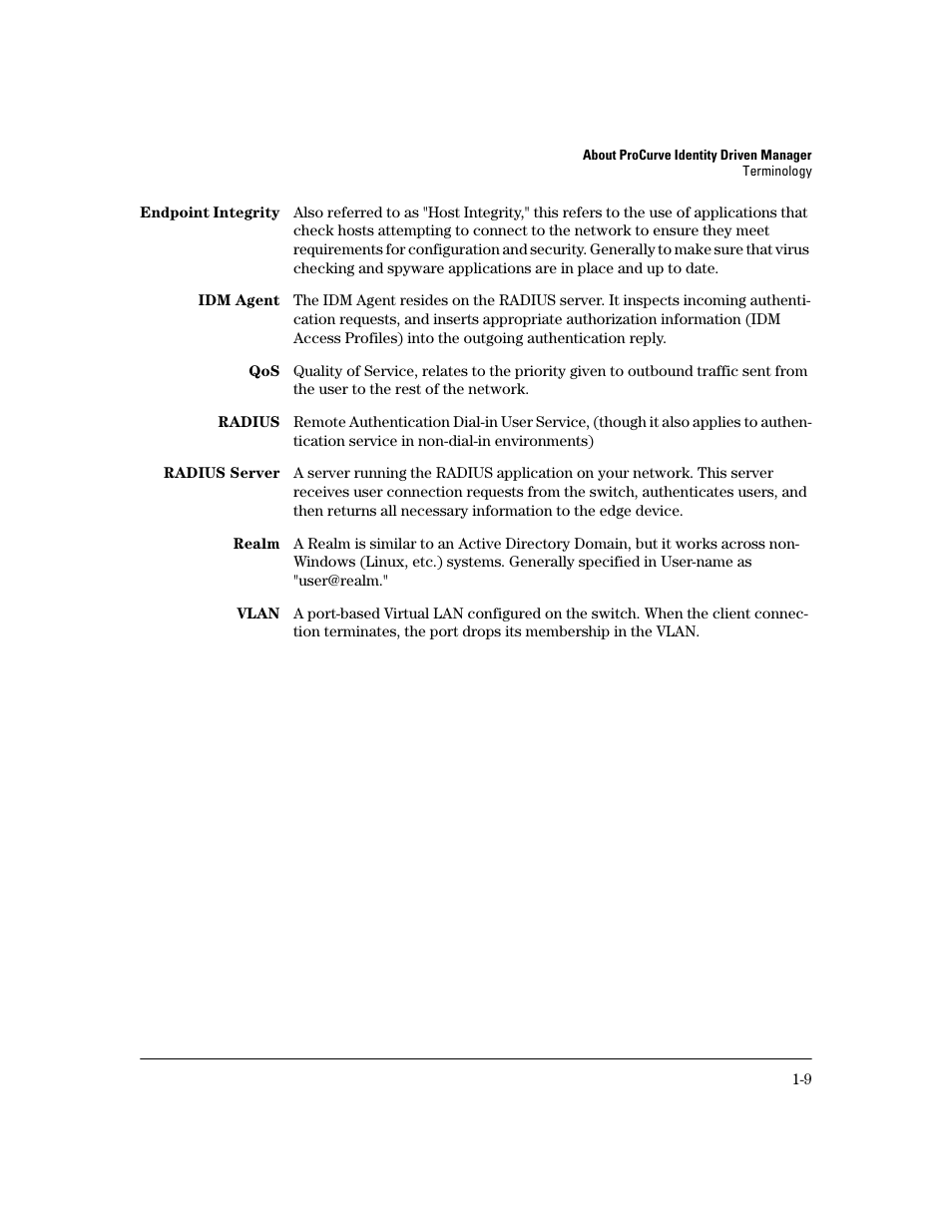 HP Identity Driven Manager Software Series User Manual | Page 15 / 200