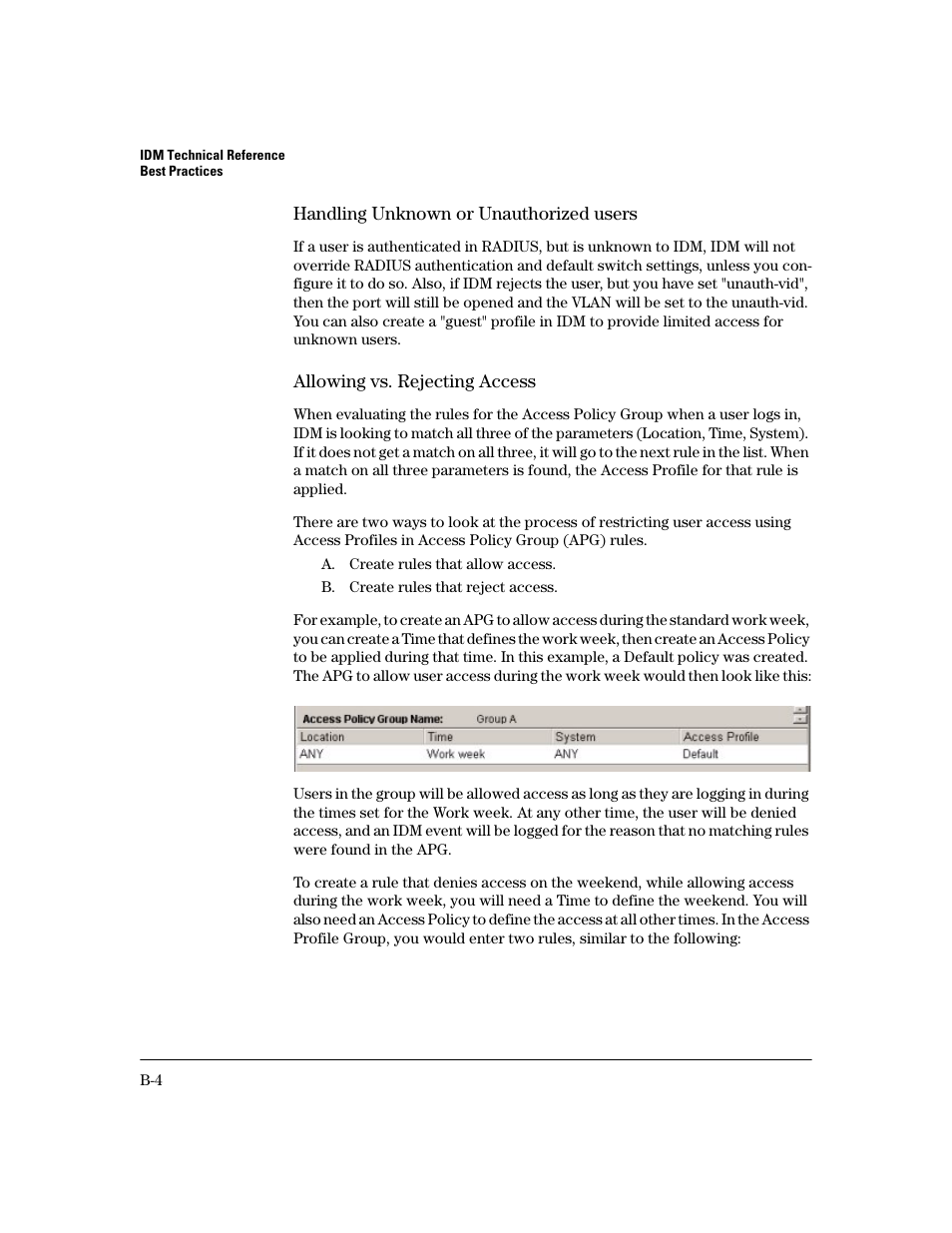 HP Identity Driven Manager Software Series User Manual | Page 194 / 200