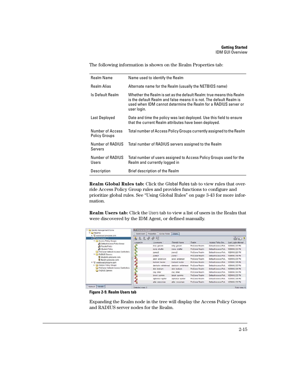 HP Identity Driven Manager Software Series User Manual | Page 35 / 200