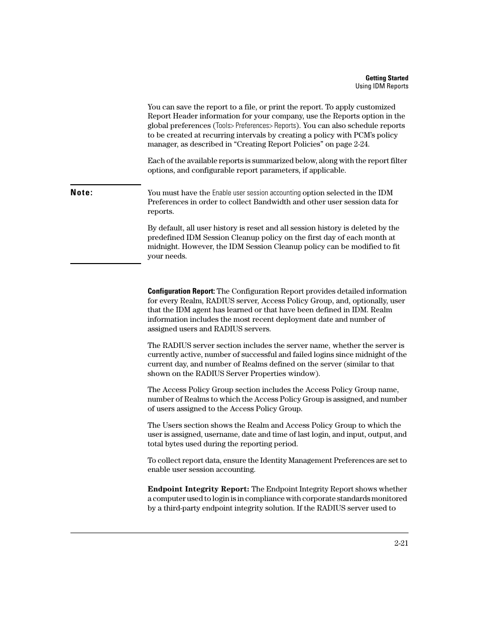 HP Identity Driven Manager Software Series User Manual | Page 41 / 200