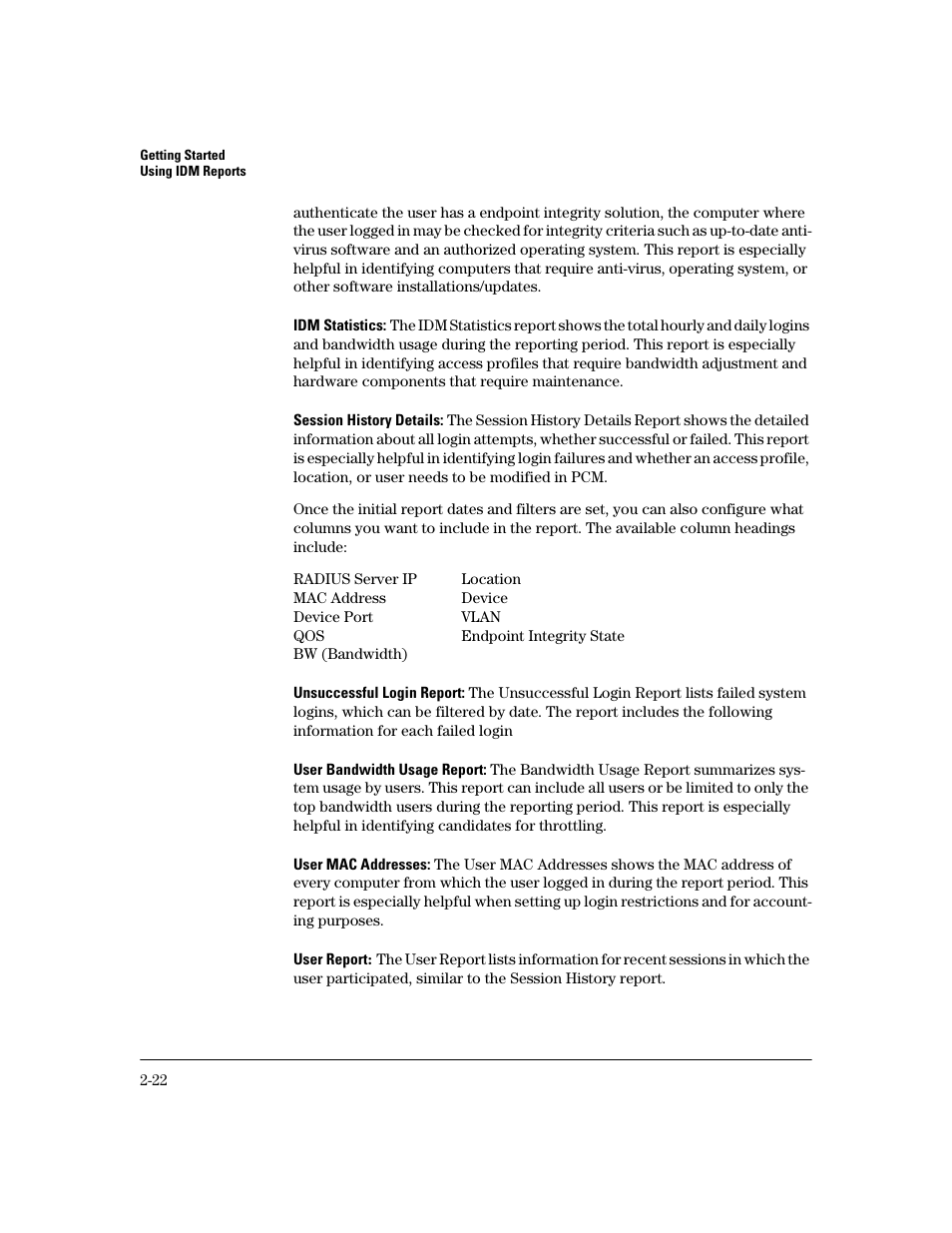 HP Identity Driven Manager Software Series User Manual | Page 42 / 200