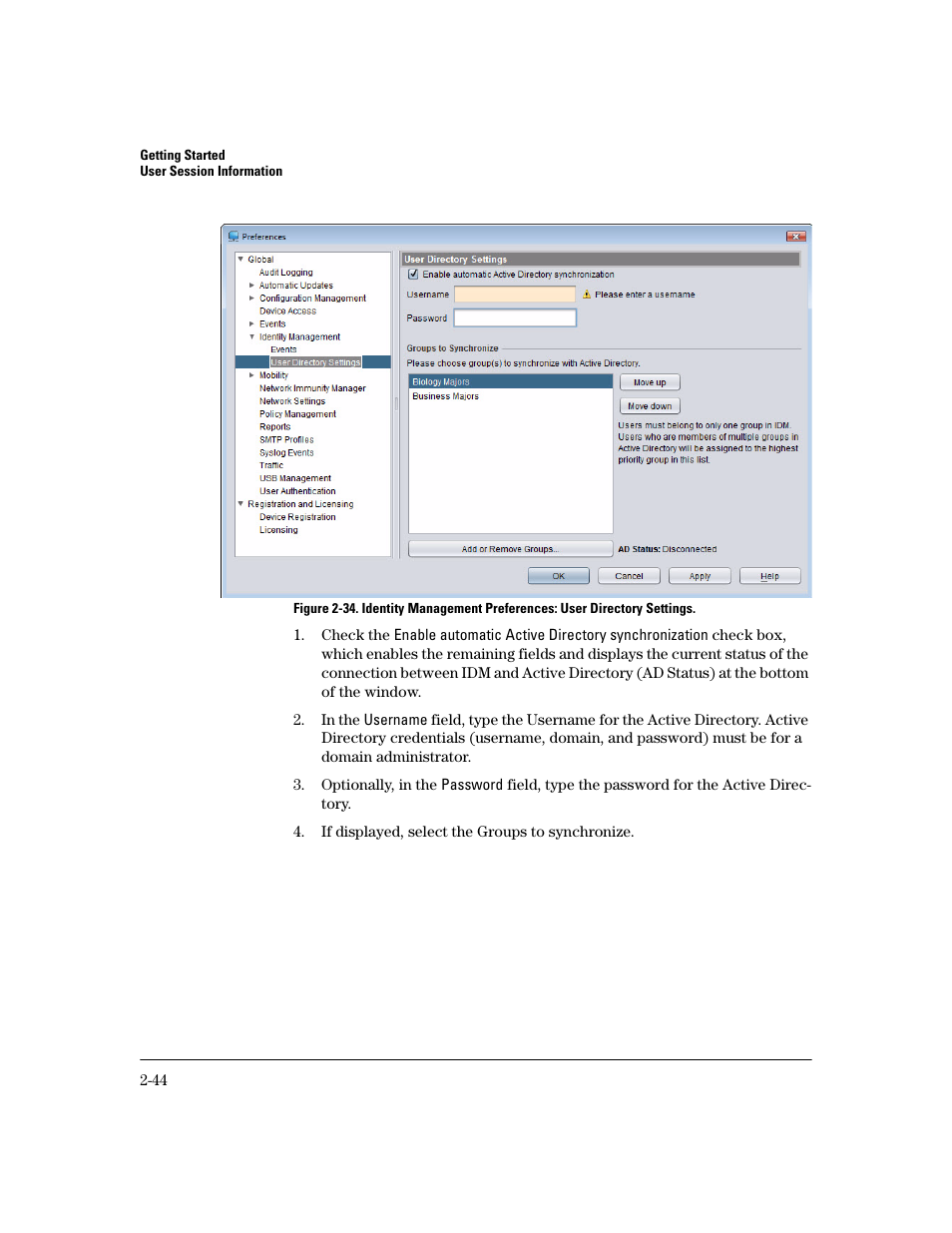 HP Identity Driven Manager Software Series User Manual | Page 64 / 200