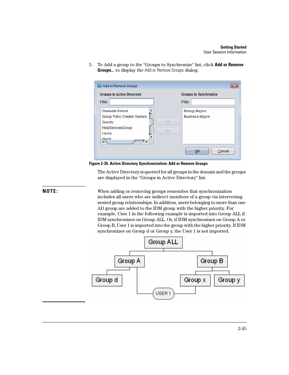 HP Identity Driven Manager Software Series User Manual | Page 65 / 200