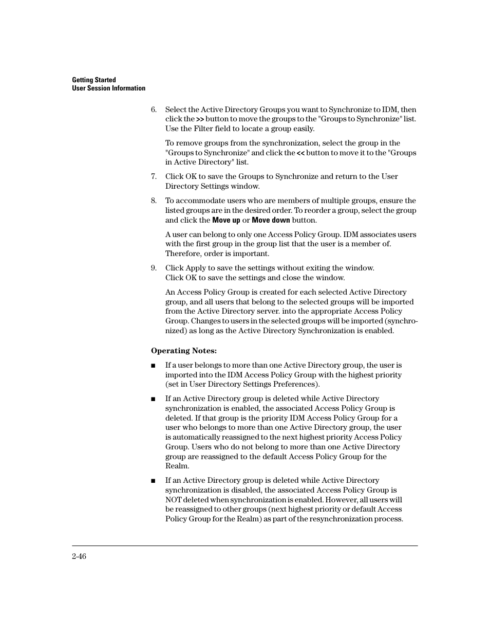 HP Identity Driven Manager Software Series User Manual | Page 66 / 200