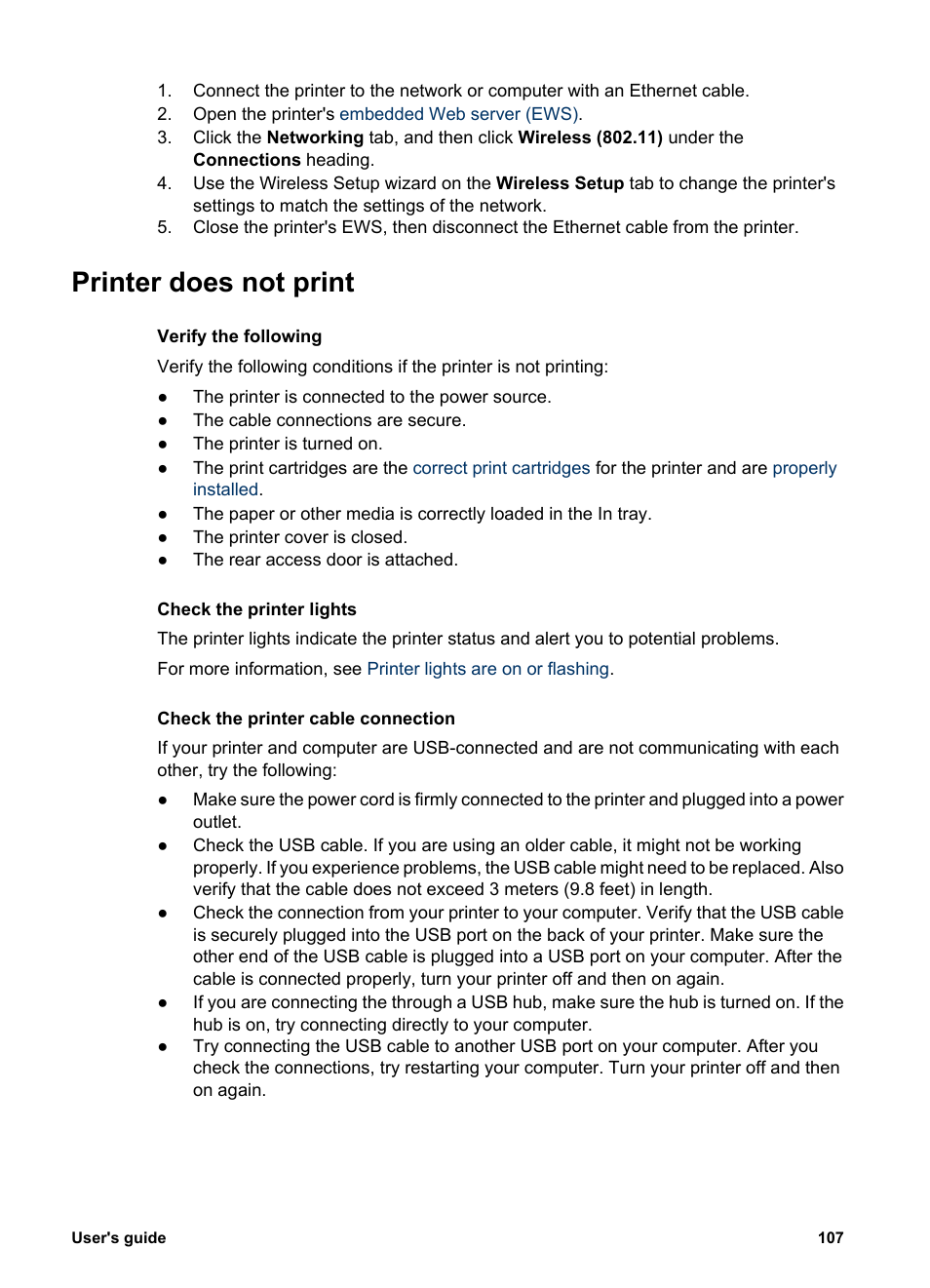 Printer does not print, Solutions, Printer is not printing | HP Deskjet 6988dt Printer User Manual | Page 109 / 154