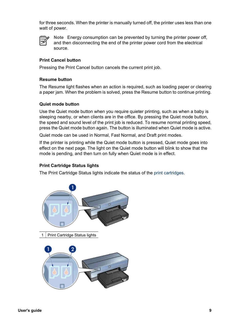 Button | HP Deskjet 6988dt Printer User Manual | Page 11 / 154