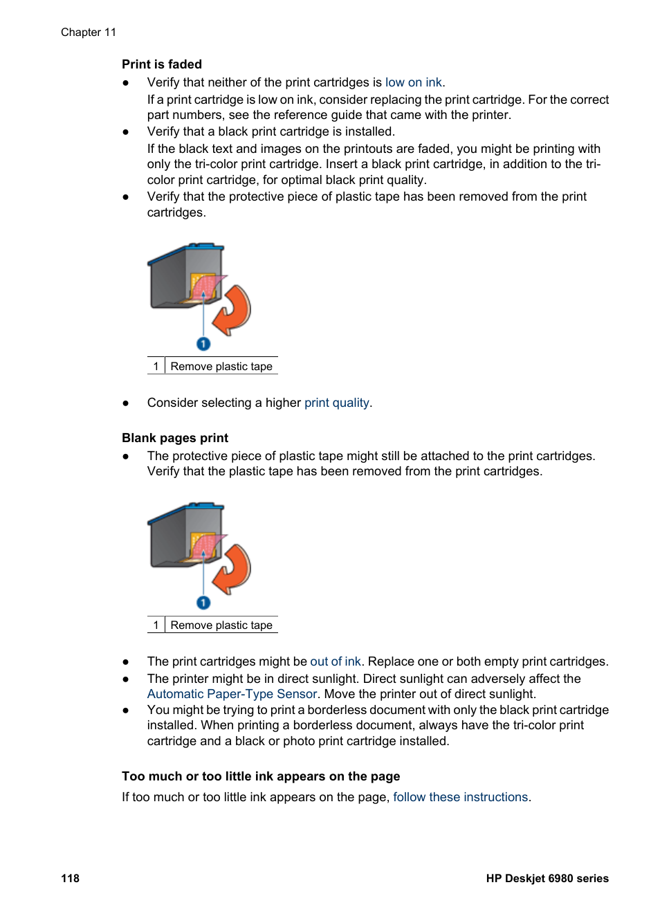 HP Deskjet 6988dt Printer User Manual | Page 120 / 154