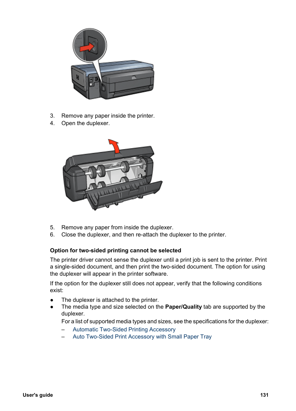 HP Deskjet 6988dt Printer User Manual | Page 133 / 154