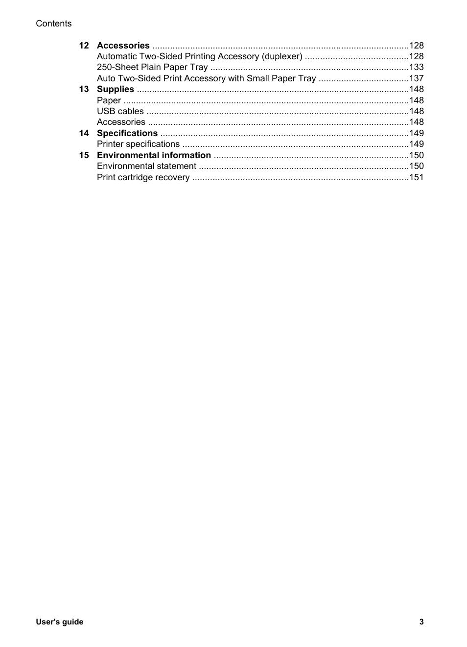 HP Deskjet 6988dt Printer User Manual | Page 5 / 154