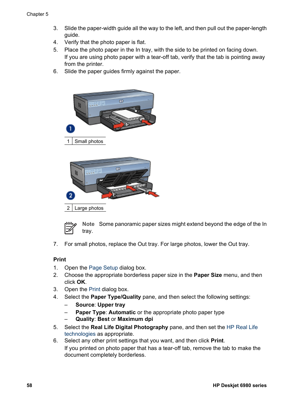 HP Deskjet 6988dt Printer User Manual | Page 60 / 154