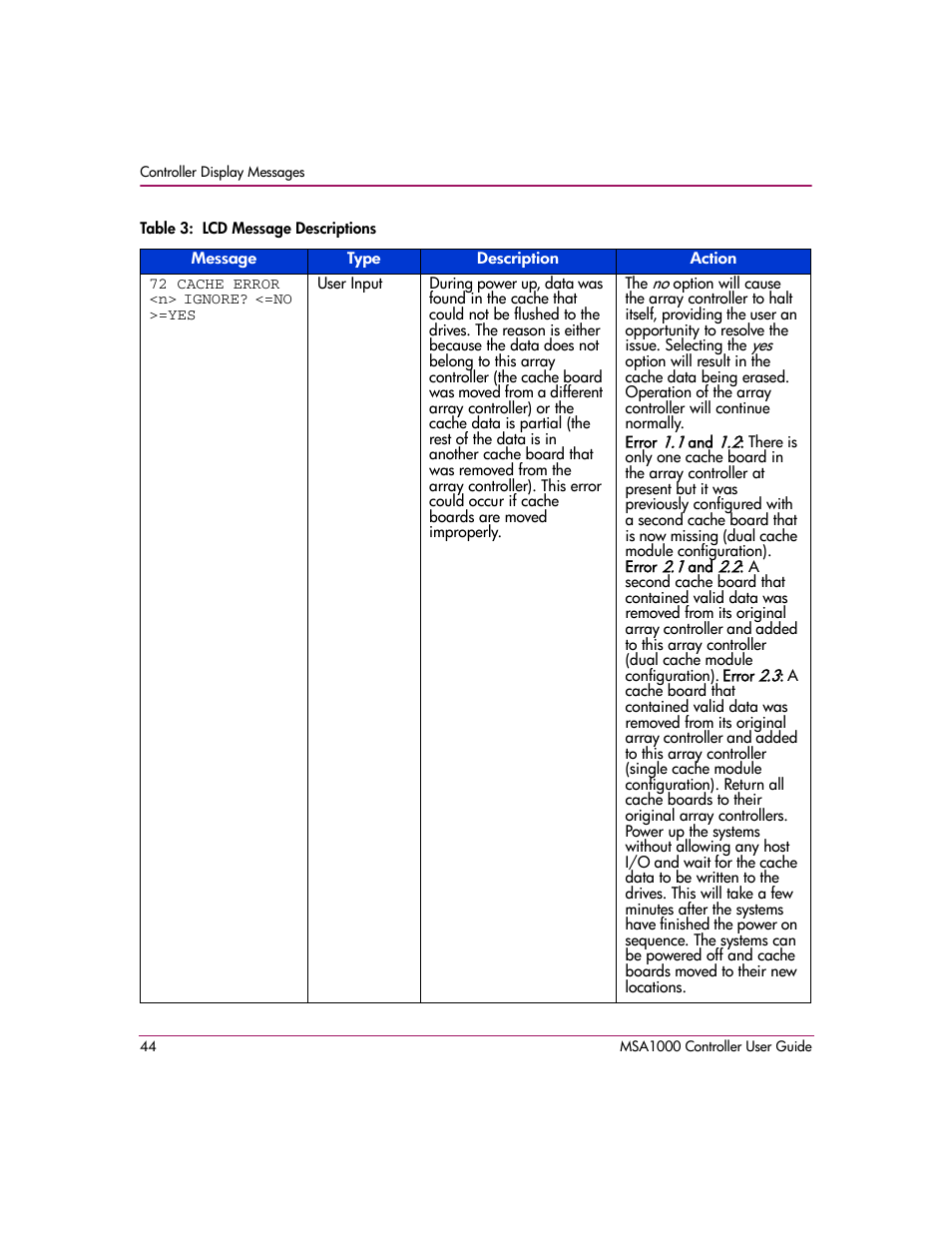 HP StorageWorks 1000 Modular Smart Array User Manual | Page 44 / 72