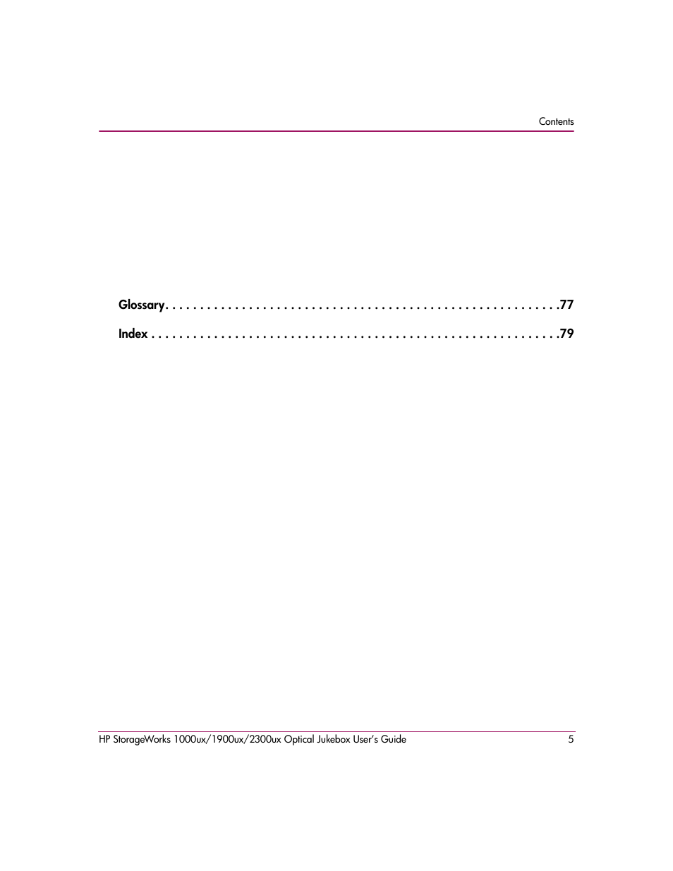 HP StorageWorks Ultra Density Optical Storage User Manual | Page 5 / 80