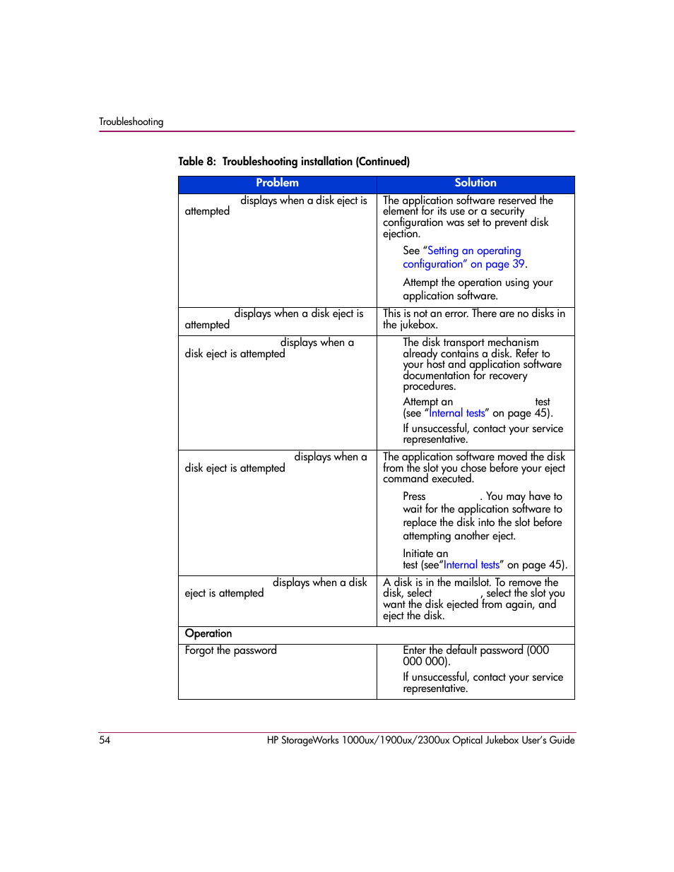 HP StorageWorks Ultra Density Optical Storage User Manual | Page 54 / 80