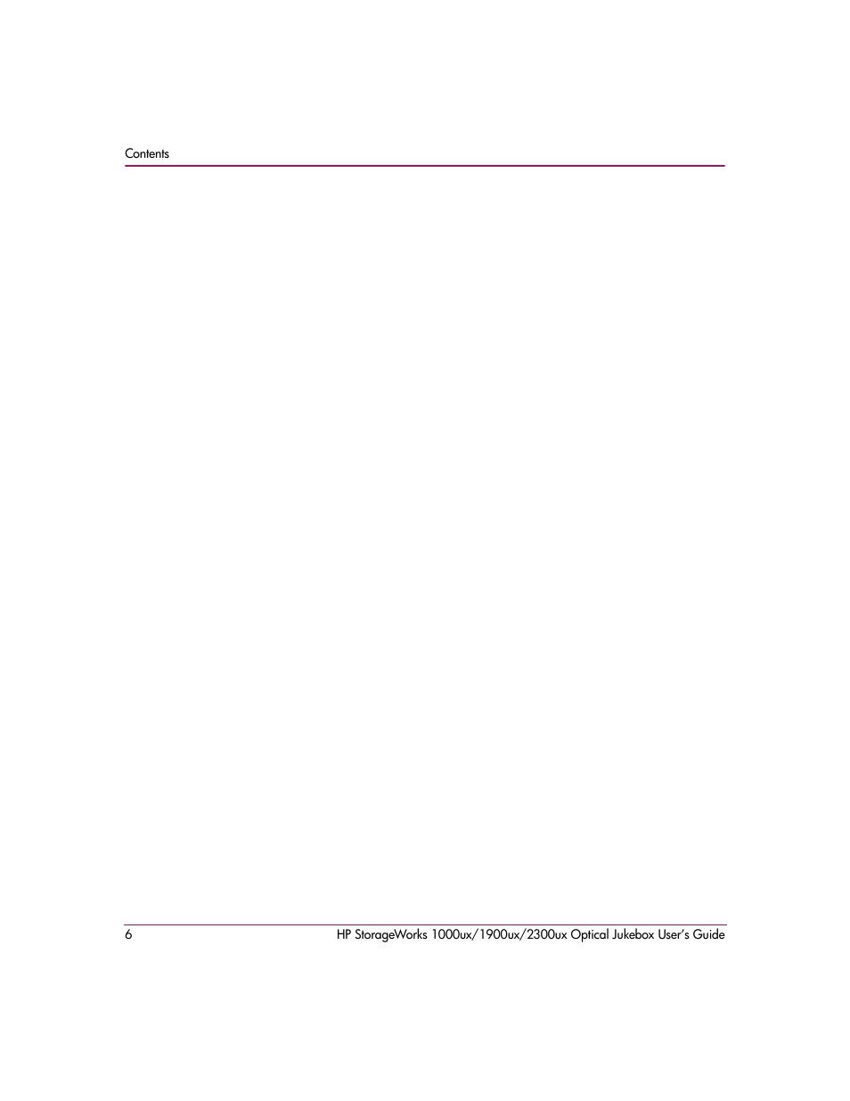 HP StorageWorks Ultra Density Optical Storage User Manual | Page 6 / 80