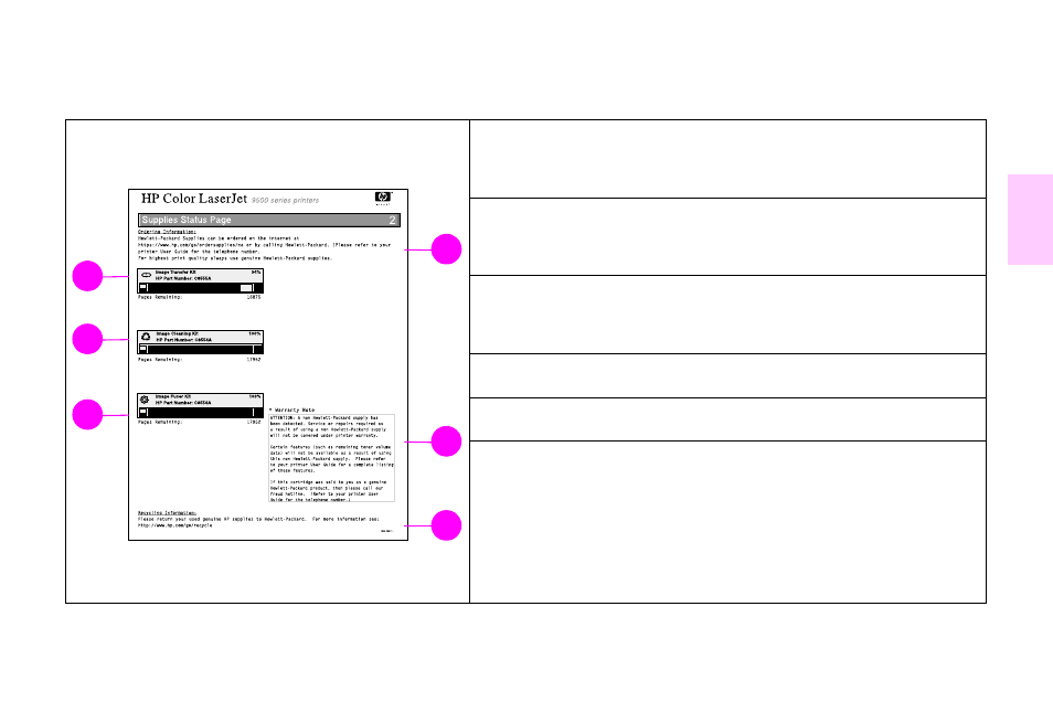 HP Color LaserJet 9500 Printer series User Manual | Page 175 / 254