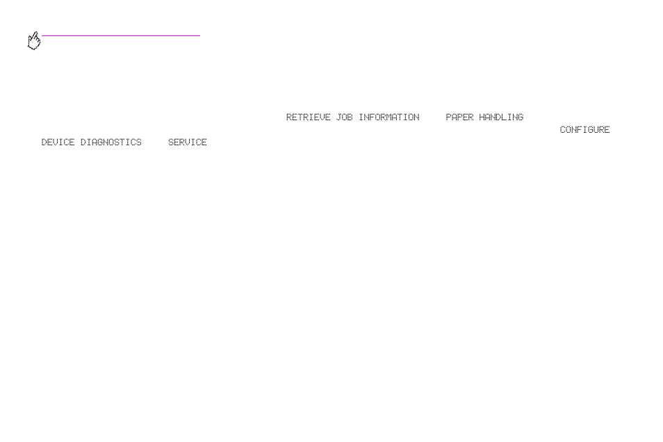 Using control panel menus | HP Color LaserJet 9500 Printer series User Manual | Page 20 / 254