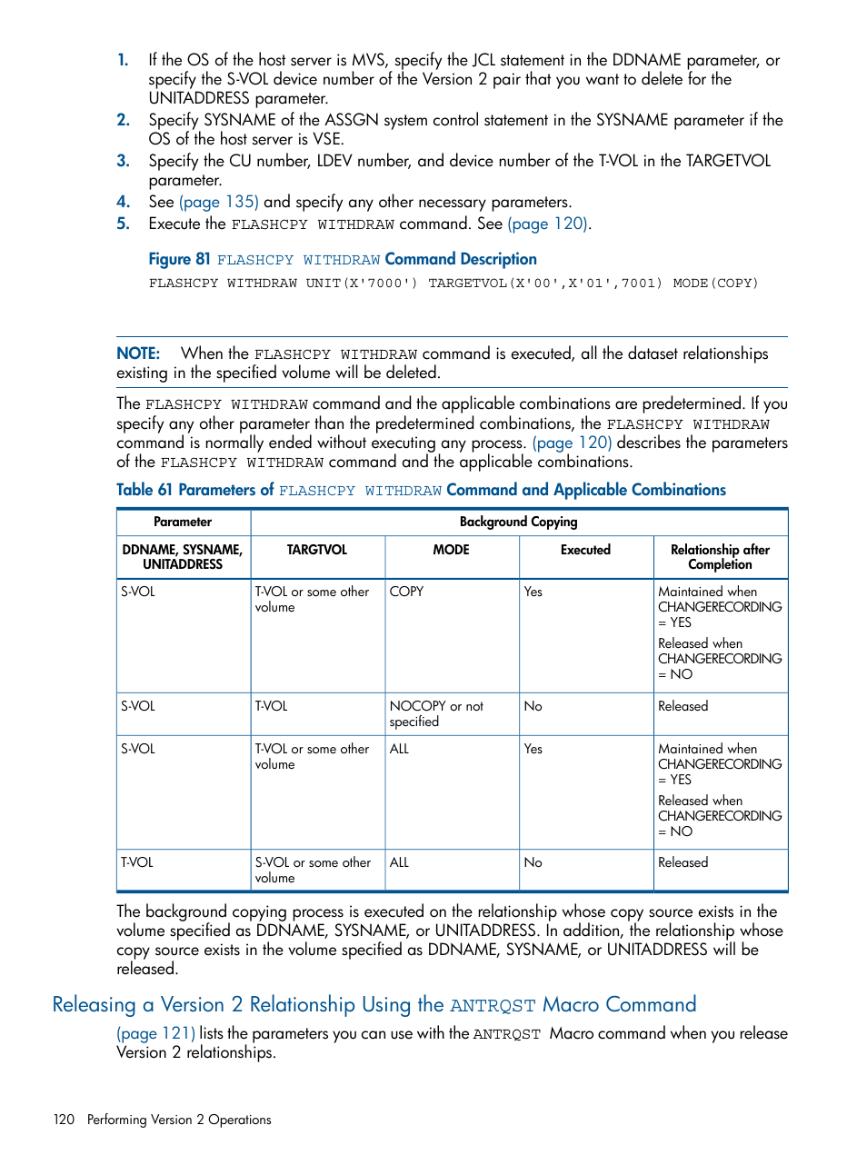HP StorageWorks XP Remote Web Console Software User Manual | Page 120 / 155