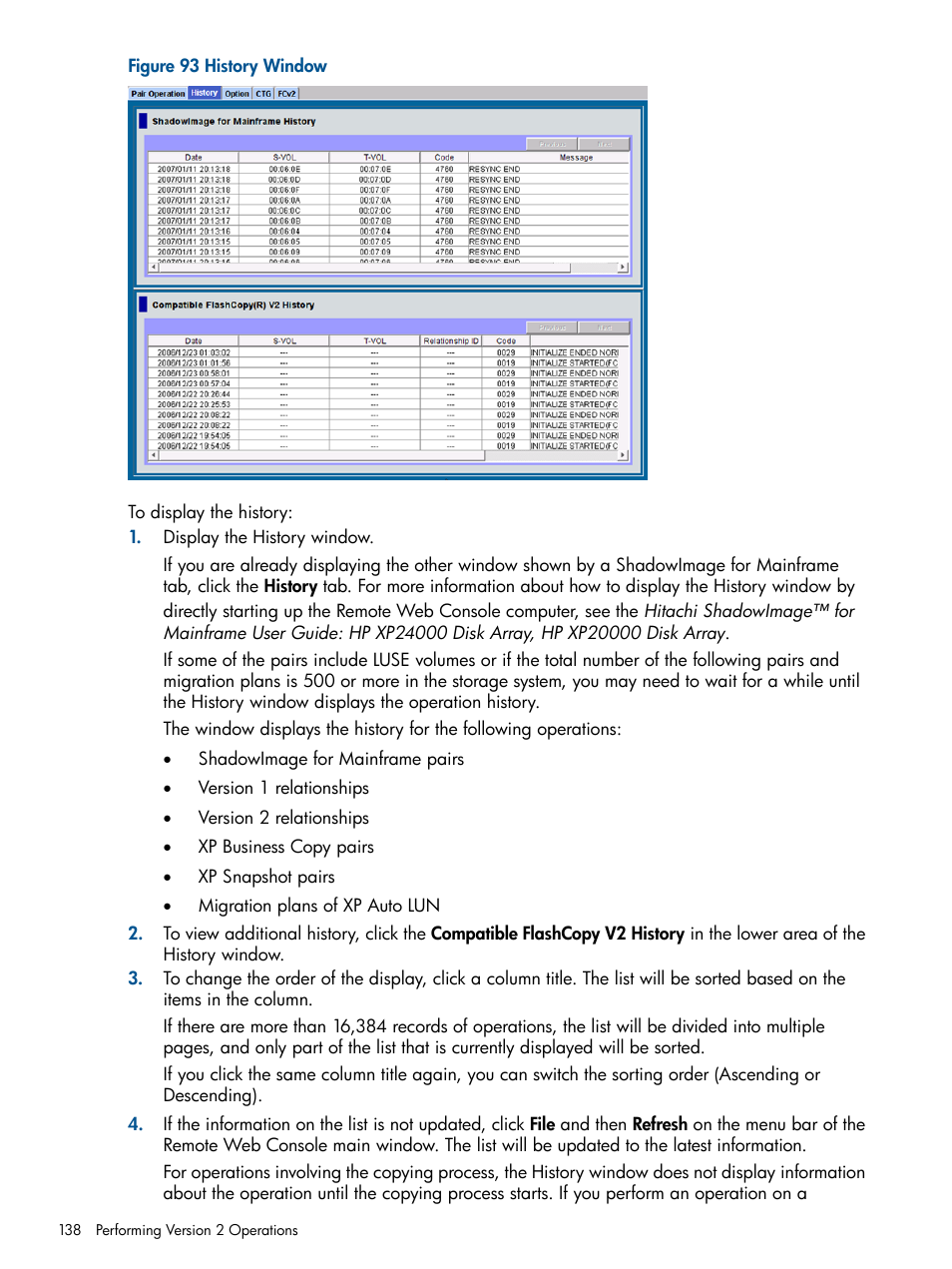 HP StorageWorks XP Remote Web Console Software User Manual | Page 138 / 155