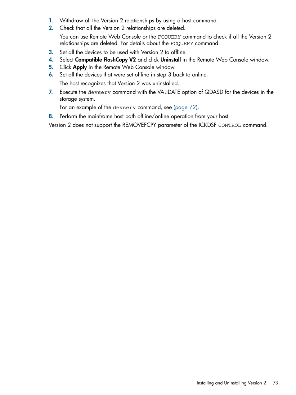 HP StorageWorks XP Remote Web Console Software User Manual | Page 73 / 155