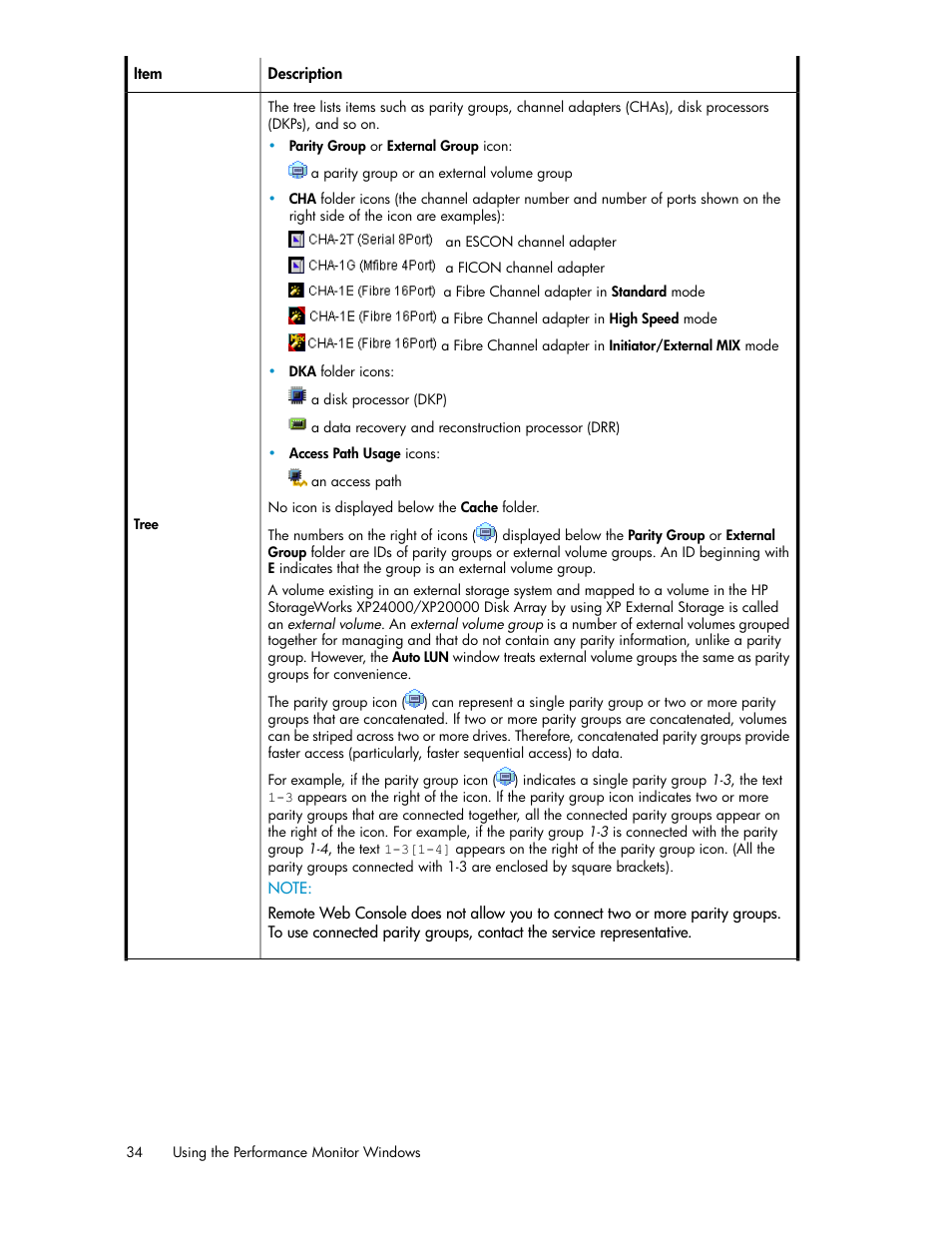 HP XP Array Manager Software User Manual | Page 34 / 172