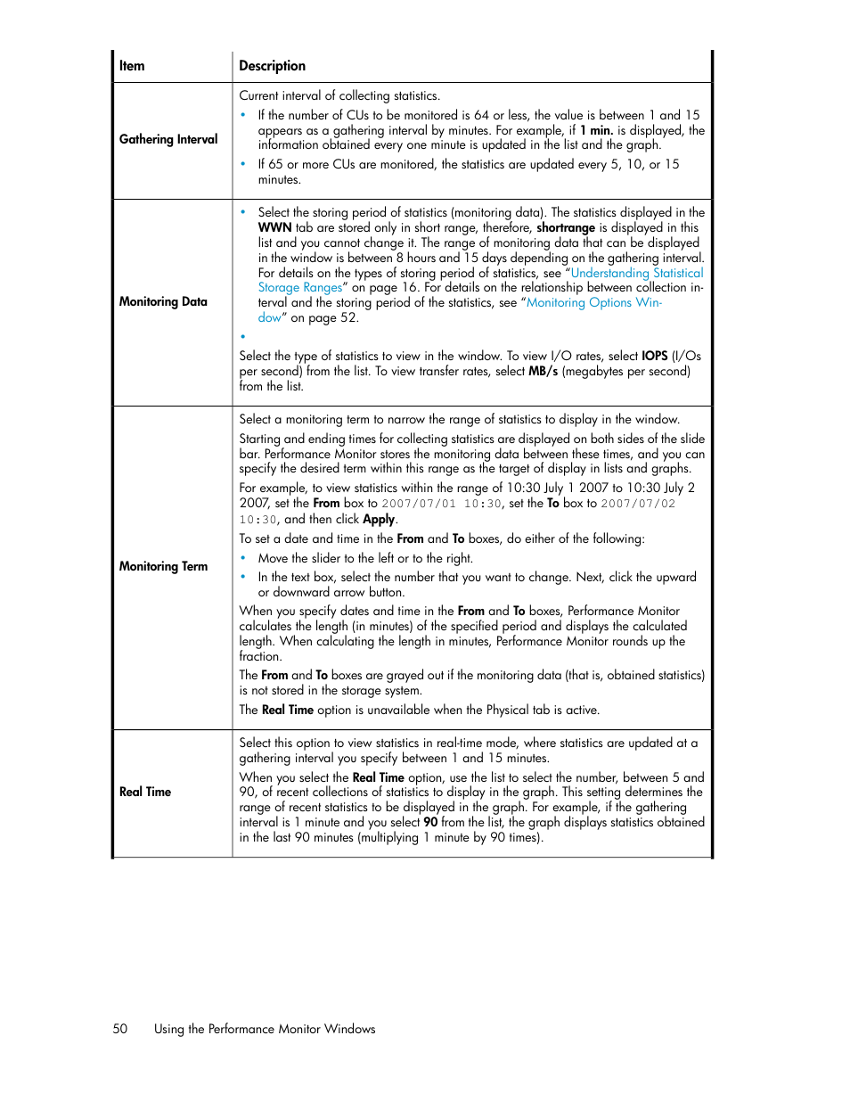 HP XP Array Manager Software User Manual | Page 50 / 172