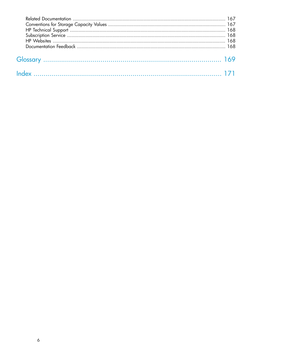 HP XP Array Manager Software User Manual | Page 6 / 172