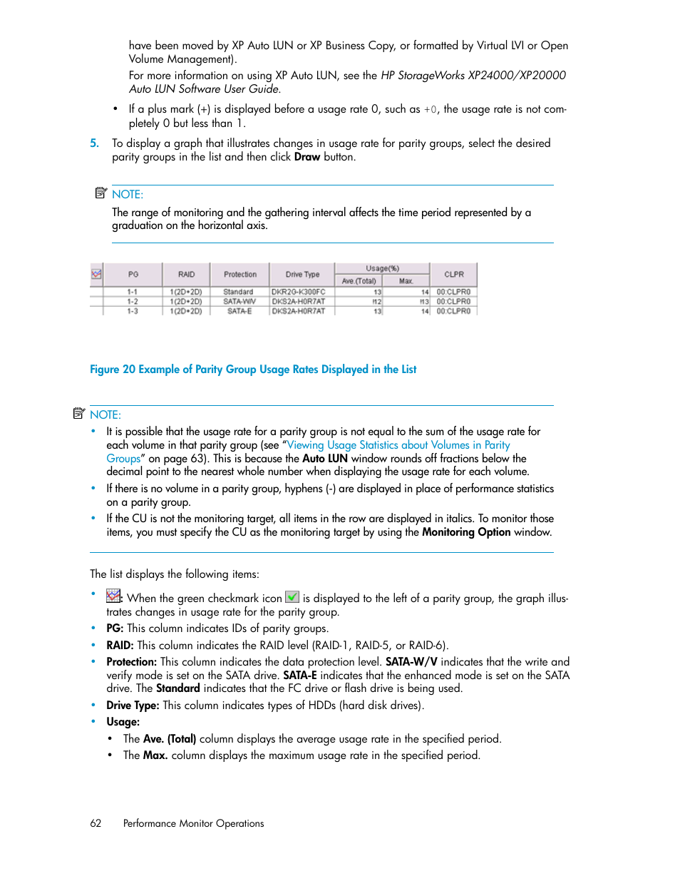 HP XP Array Manager Software User Manual | Page 62 / 172