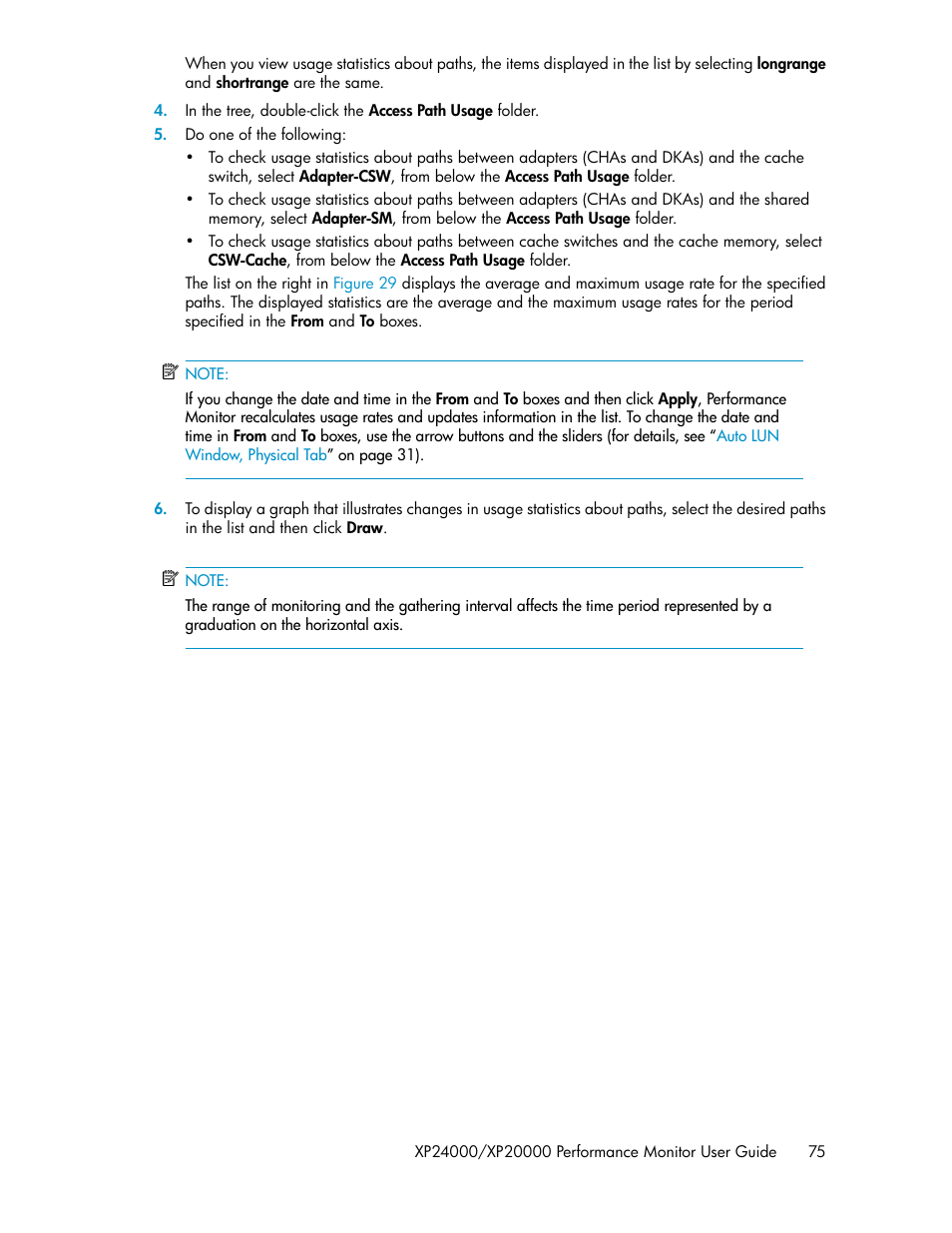 HP XP Array Manager Software User Manual | Page 75 / 172