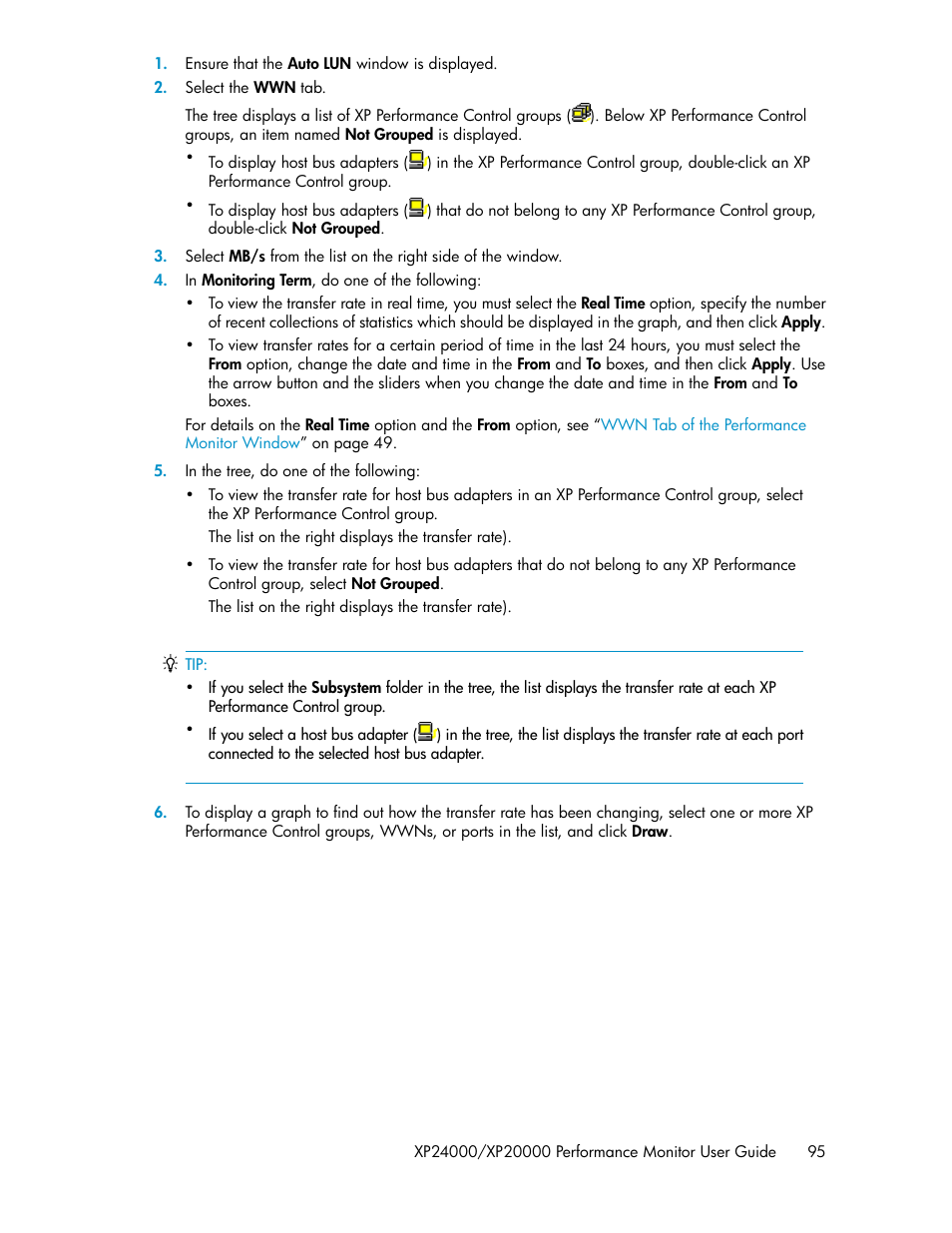 HP XP Array Manager Software User Manual | Page 95 / 172