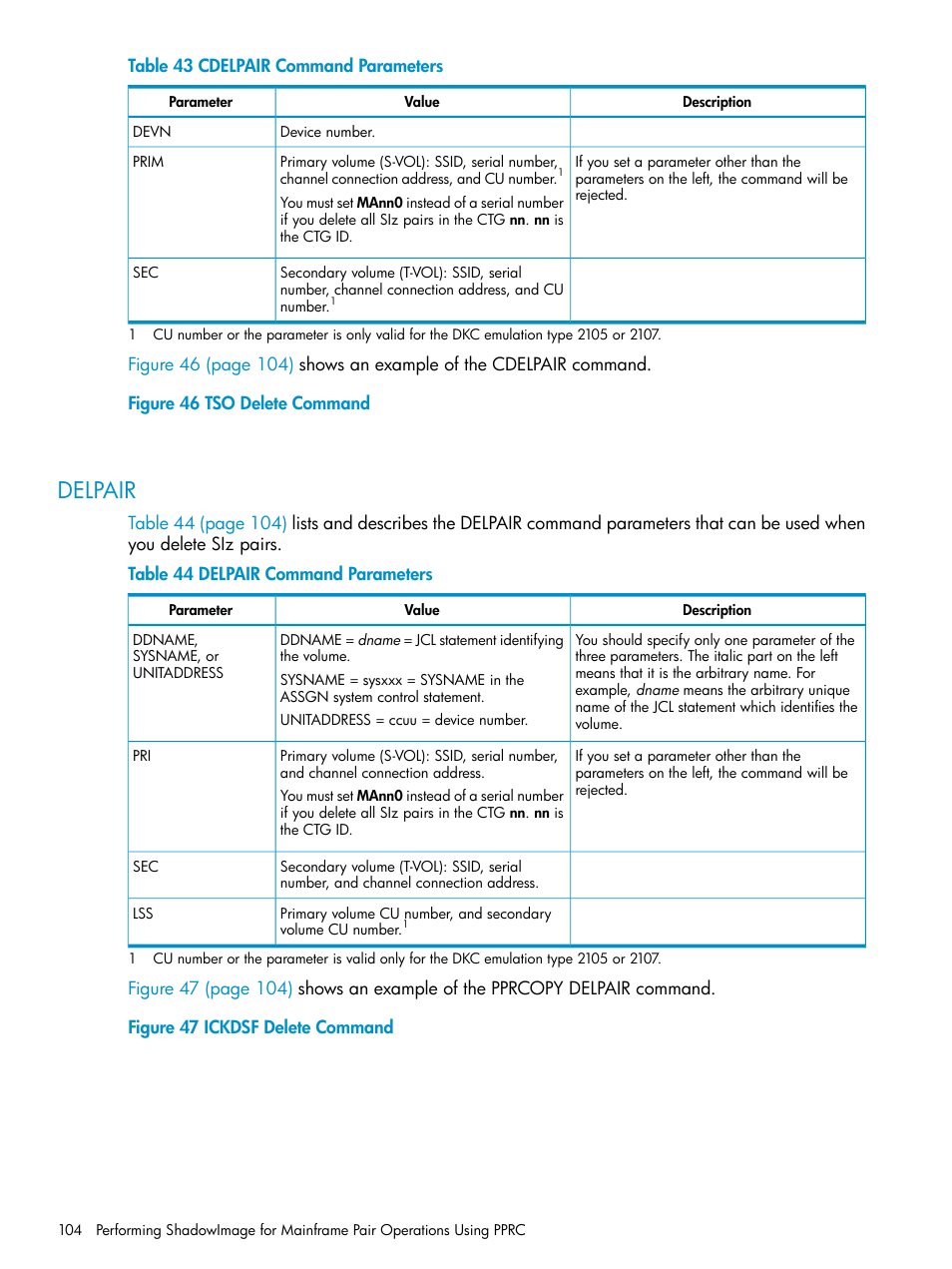 Delpair | HP XP Business Copy Software User Manual | Page 104 / 117