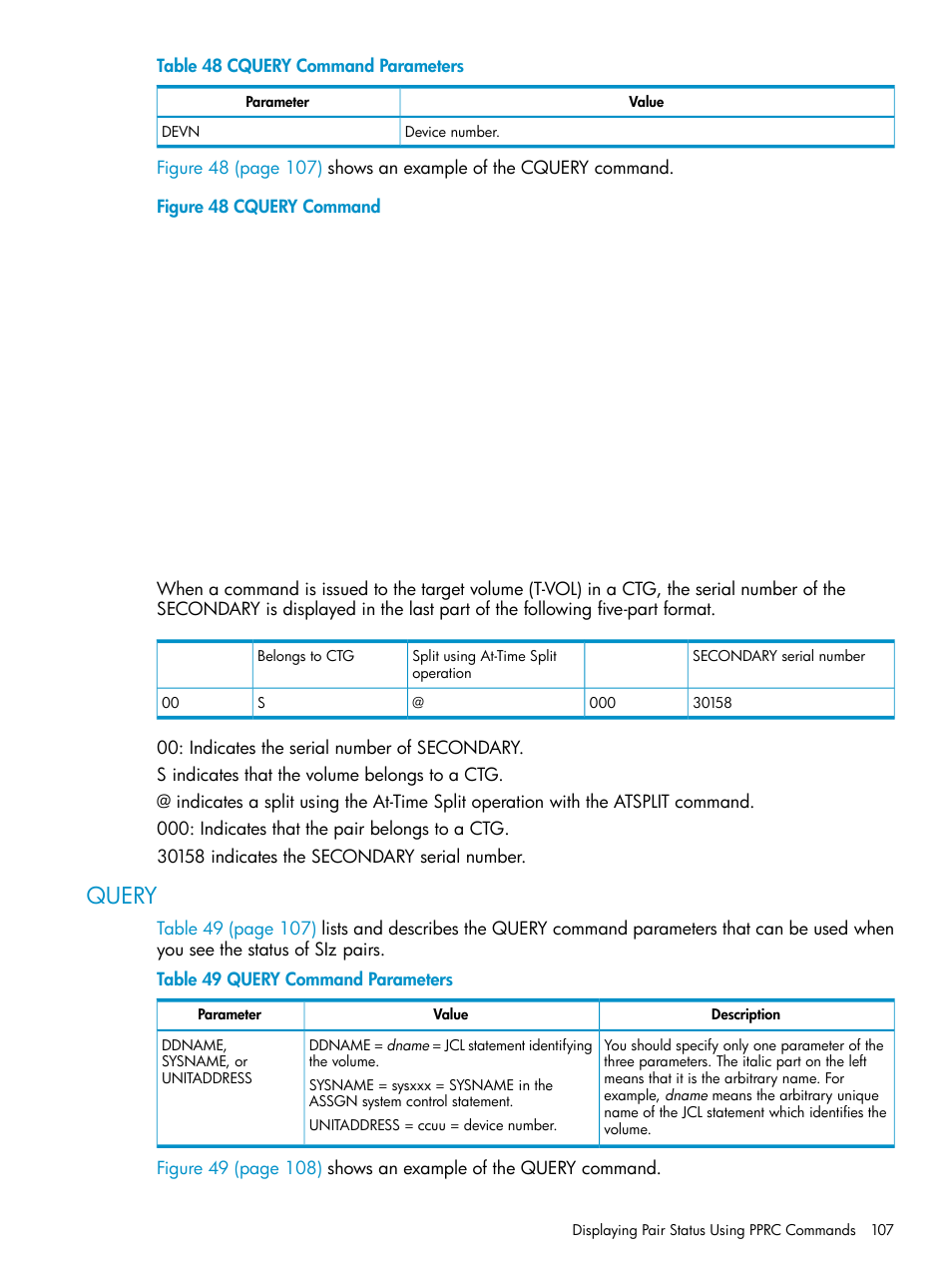 Query | HP XP Business Copy Software User Manual | Page 107 / 117