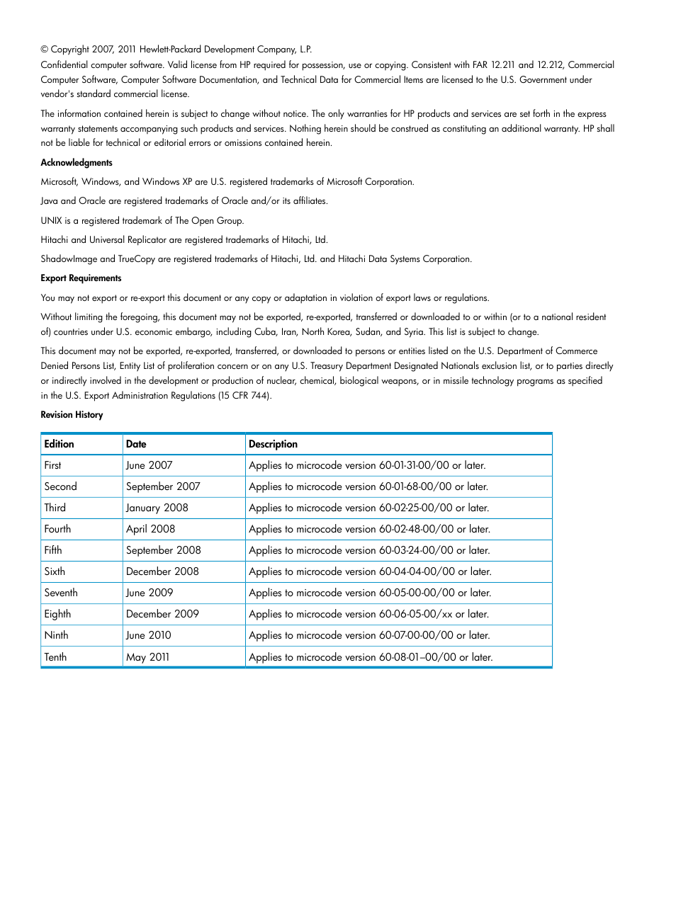 HP XP Business Copy Software User Manual | Page 2 / 117